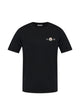 Moncler Black Cotton Elastane Short Sleeve T-Shirt
