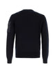 Moncler Wool Logo-Patch Pocket-Detail Sweater