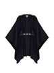 Moncler Hooded Belted Poncho