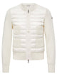 Moncler Padded Wool Zip-Up Cardigan