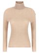 Moncler Textured Wool Turtleneck Sweater