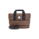 Moncler Brown Mini Caradoc Polyamide Tote Bag