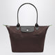 Longchamp Mocha Coloured Le Pliage Green M Bag