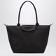 Longchamp Black Shopping Bag M Le Pliage One