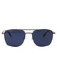Lacoste Matte Dark Gunmetal Metal Sunglasses