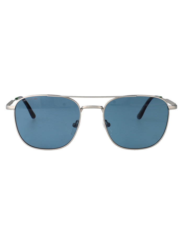 Lacoste Silver Azure Metal Sunglasses