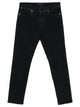 Stone Island Black Rinse Cotton Pants