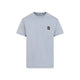 Stone Island Ash Grey Cotton T-Shirt