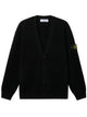 Stone Island V-Neck Knit Cardigan With Pockets