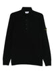 Stone Island Stone Island Black T-Shirts And Polos