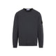 Stone Island Lead Grey Cotton Sweatshirt
