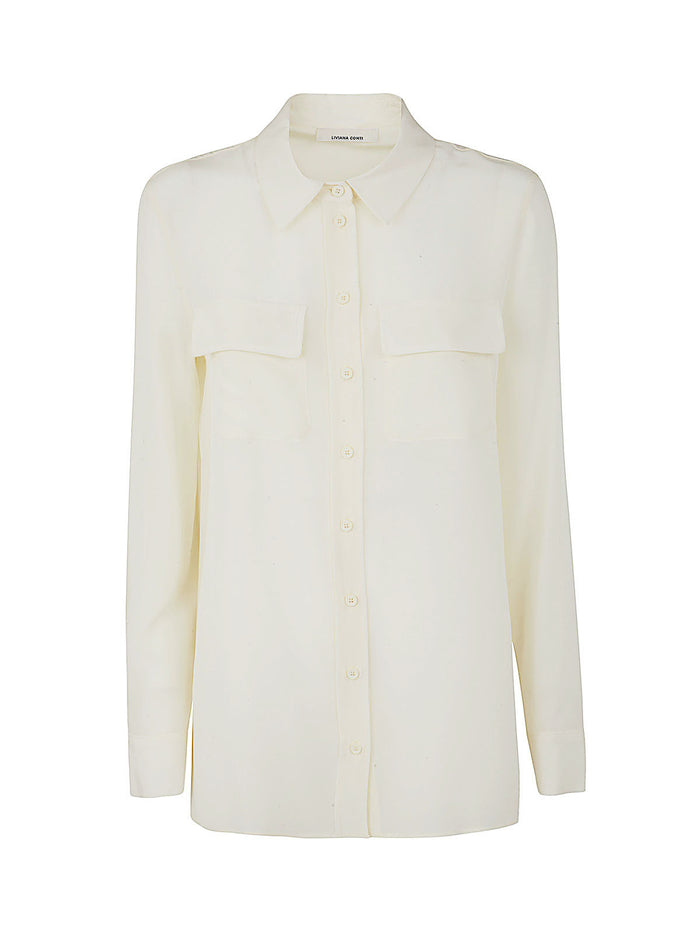 Liviana Conti Shirt Pockets Detail