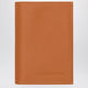 Longchamp Le Foulonné Amber-Coloured Passport Case