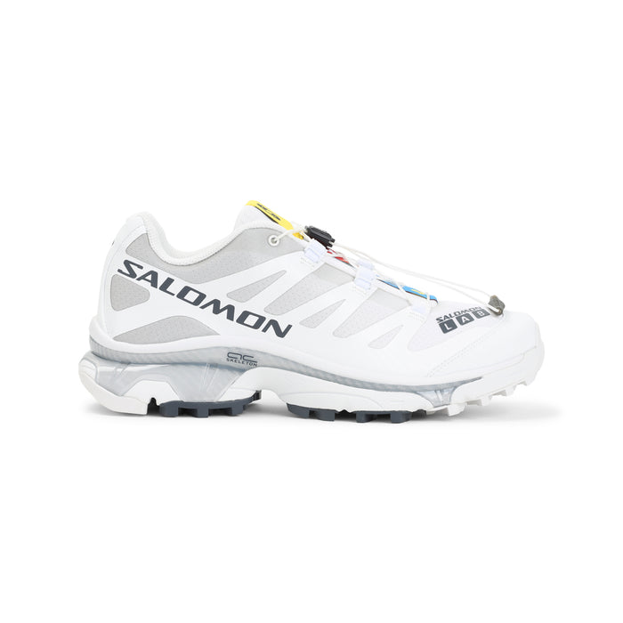 Salomon White Xt-4 Og Textile Sneakers