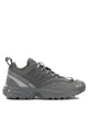 Salomon Grey Fabric Rubber Sneakers