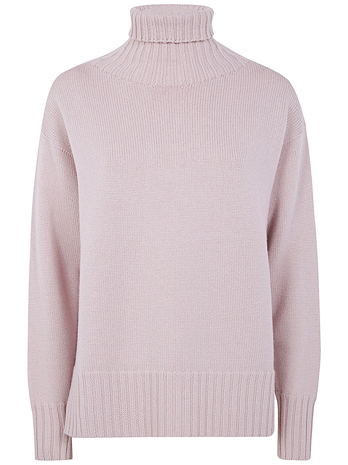 Drumohr Long Sleeves Turtle Neck Oversized Sweater