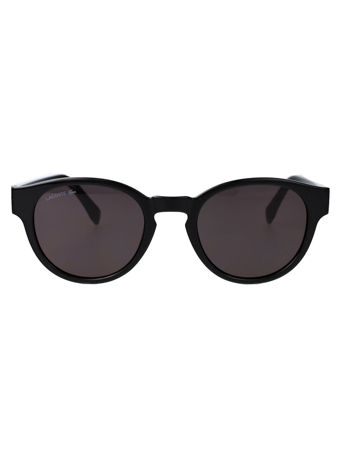 Lacoste Black Acetate Sunglasses