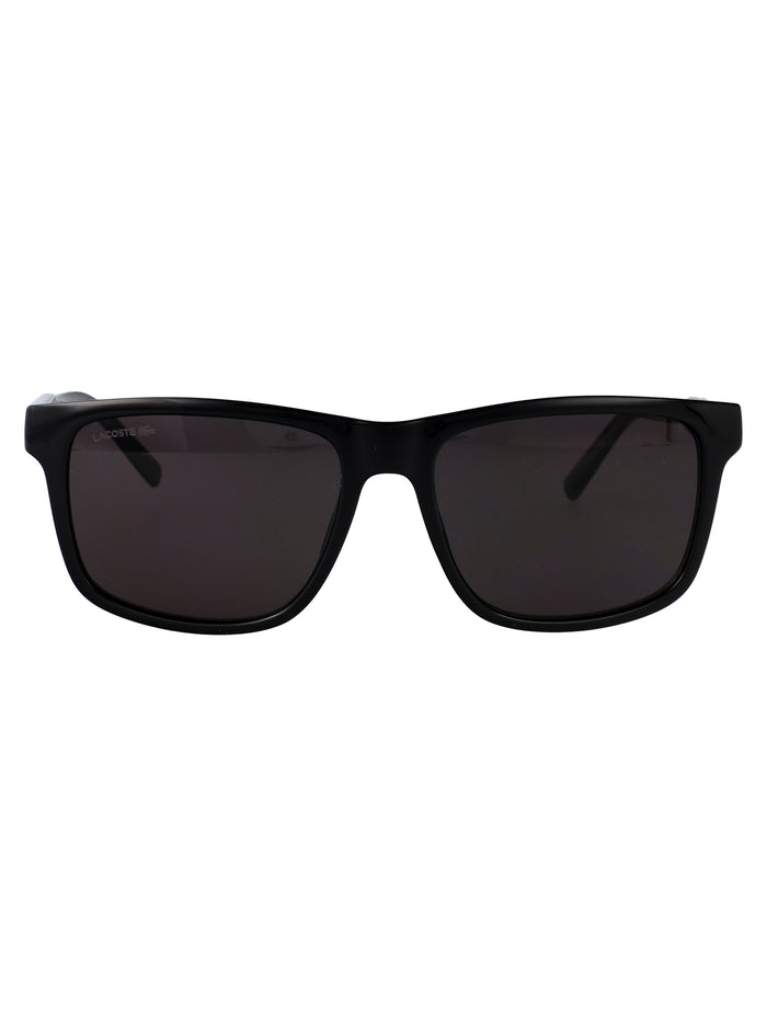 Lacoste Black Acetate Sunglasses