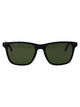 Lacoste Matte Black Acetate Sunglasses