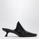 Loewe Emily Lambskin Leather Mules In Black
