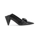 Loewe Black Origami Flap Back Pumps
