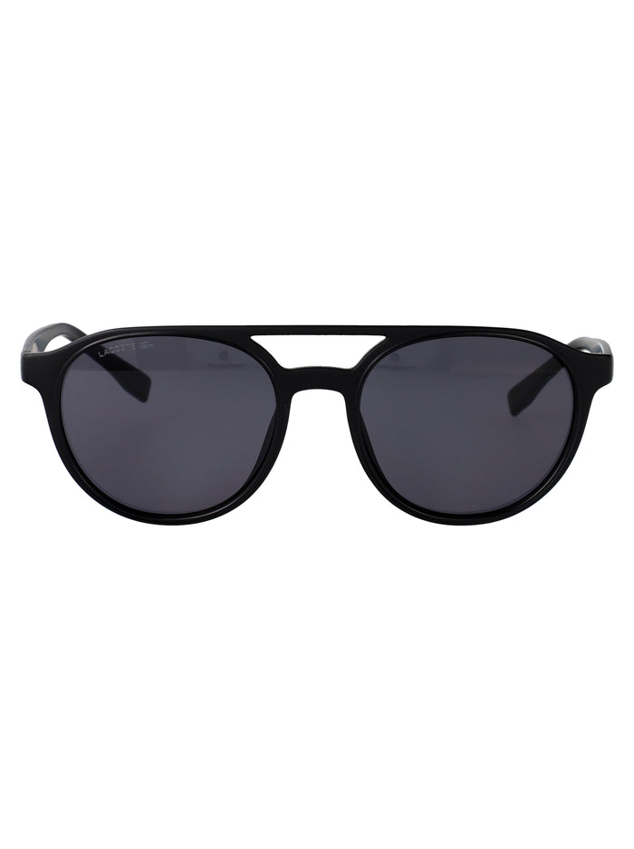 Lacoste Black Acetate Sunglasses