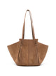 Yuzefi Brown Leather Casual Bag