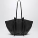 Yuzefi Large Mochi Bag In Black Pebblegrained Leather