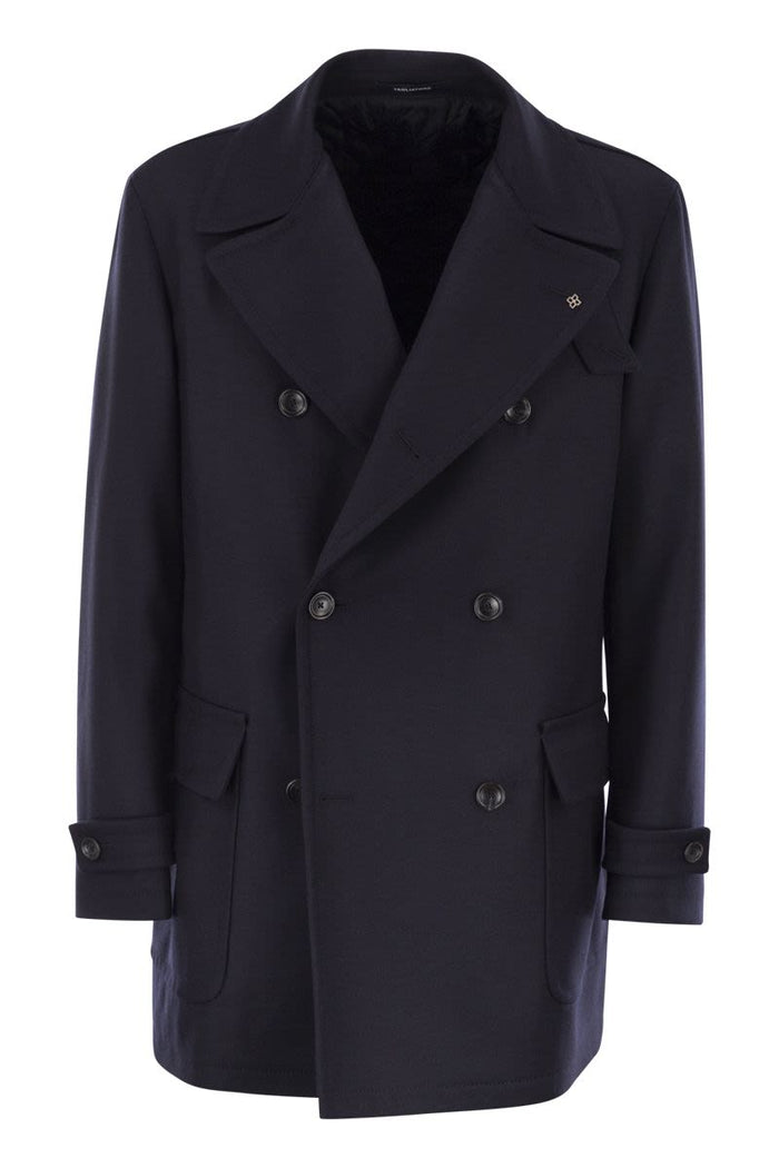 Tagliatore Lawrence - Double-Breasted Coat In Virgin Wool