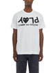Comme Des Garçons Play Printed Cotton T-Shirt