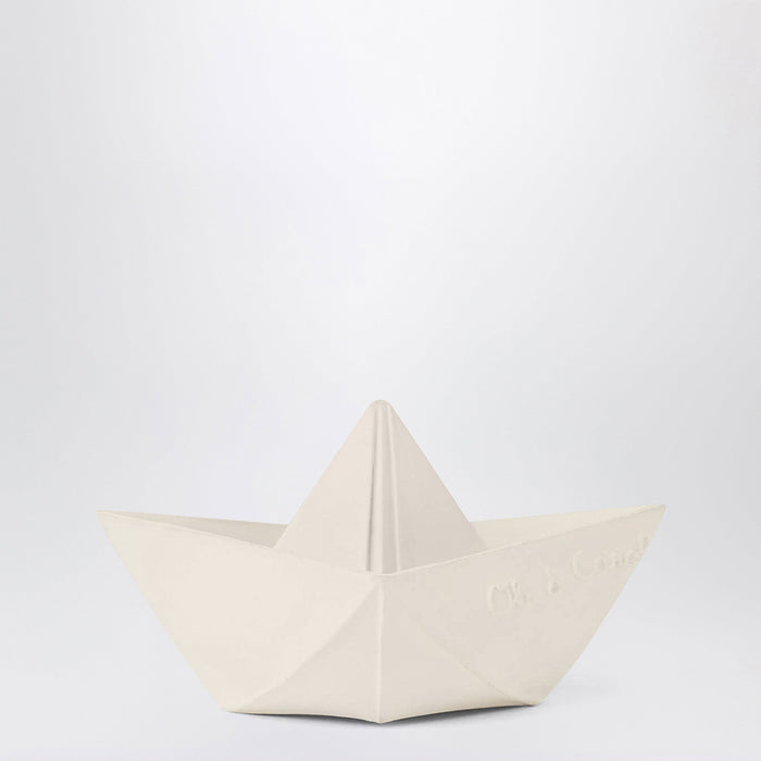 Oli&Carol Origami Boat Bath Toy Vanilla Color