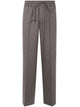 Drôle De Monsieur Elastic Waist Flannel Pants