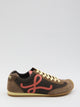Loewe Chocolate Brown Calf Leather Ballet Runner 2.0 Sneakers