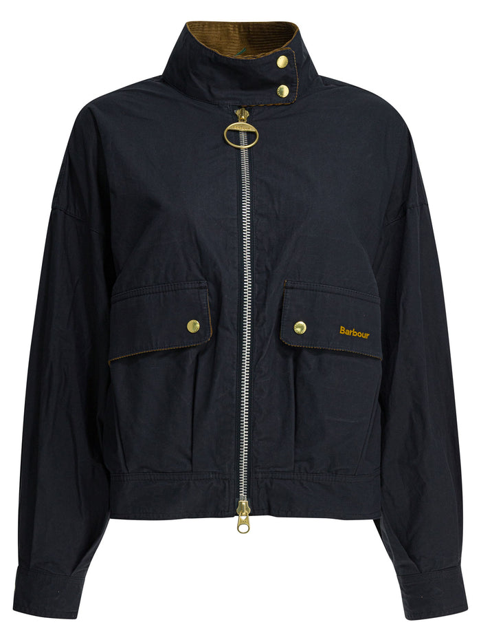 Barbour Blue Cotton Jacket