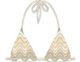 Mc2 Saint Barth Gold Tone Lurex Underwear