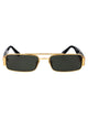 Linda Farrow Yellowgold/Black/Grey Titanium Sunglasses