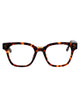 Linda Farrow Darkt-Shell/Lightgold/Optical Acetate Glasses