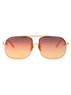 Linda Farrow Yellowgold/Sunsetgrad Titanium Sunglasses