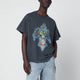 Gallery Dept. Black Live For Metal Vintage-Effect T-Shirt