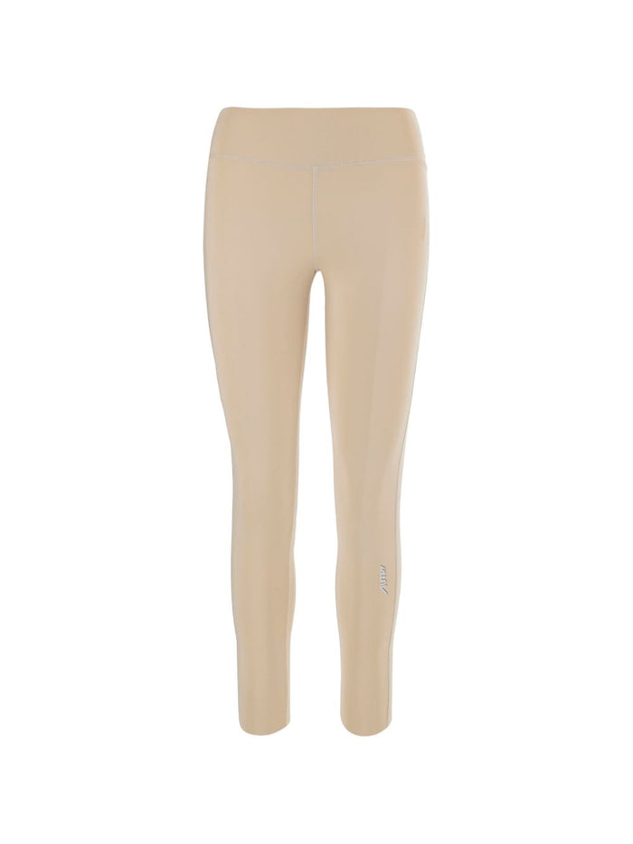 Autry Beige Logo Detail Elasticated Trousers