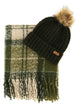 Barbour 'Saltburn' Set: Cap + Scarf