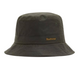 Barbour Olive Green Cotton Hat