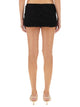 Selia Richwood Black Polyamide Elastane Skirt