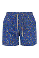 Mc2 Saint Barth Lightweight Fabric Swim Boxer Shorts With Print