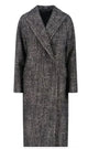 Tagliatore Black Wool Coat