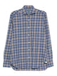 Barba Napoli White Textile Fibre Shirt