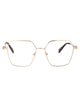Liu Jo Gold Shiny Metal Glasses