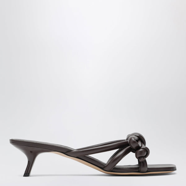 Loewe Sandal With Flamenco Knot In Lambskin Leather