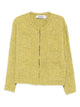 Ln22 Yellow Alpaca Wool Polyamide Merino Jacket