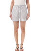 Loulou Loulou Lory Striped Cotton Poplin Shorts
